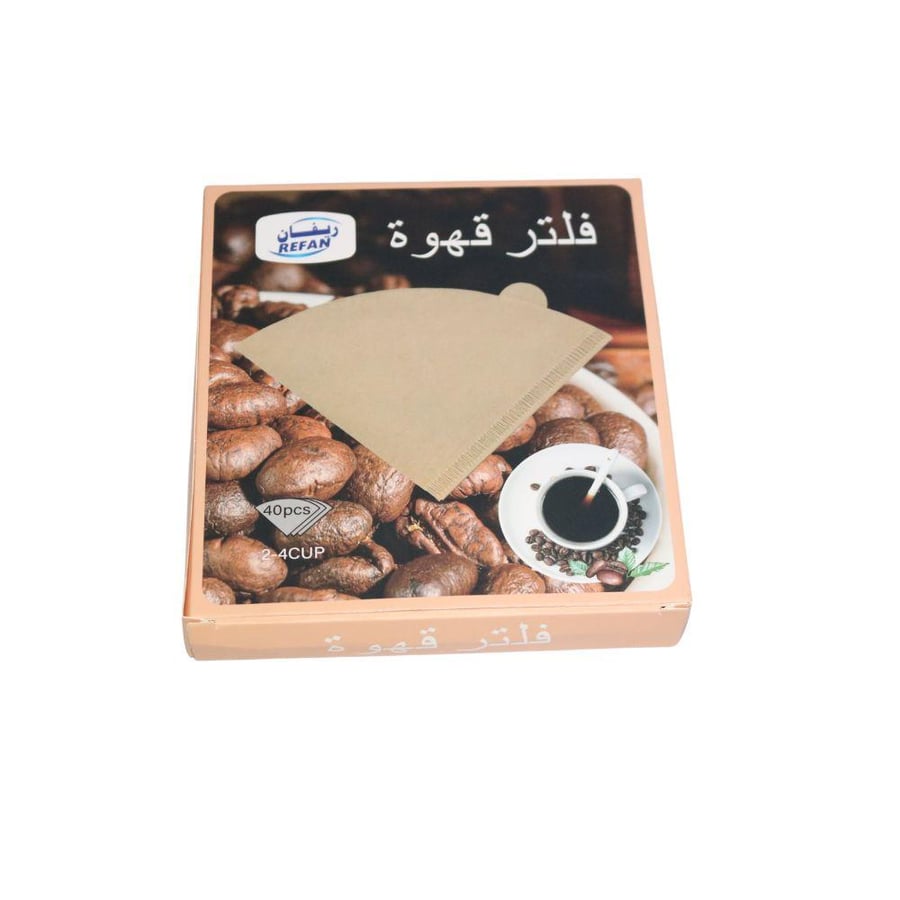 فلتر قهوة 12 سم 40 فلتر6911232318235