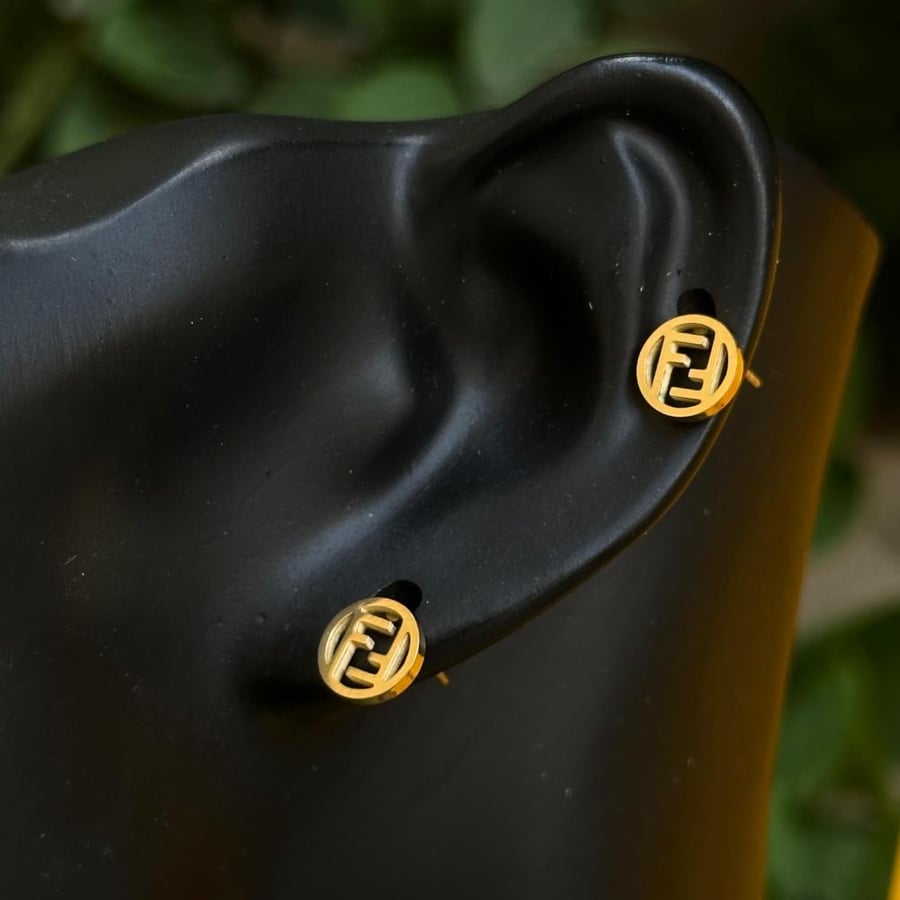 Fendi O’Lock set (necklace and earrings)