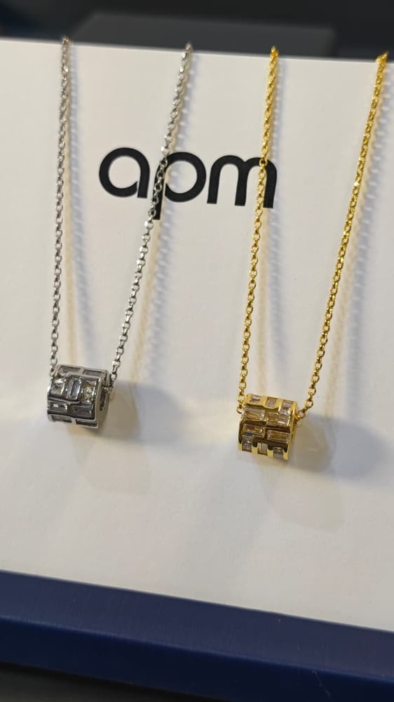 سلسال apm آيس - فضي