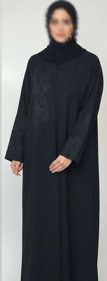 خام كوبا تطريز أسود