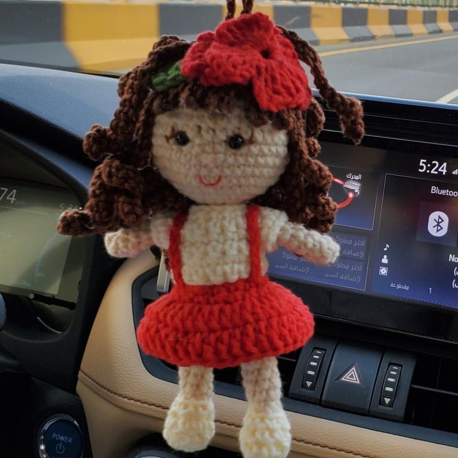 Crochet bride