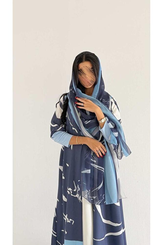 AYA MWT1161 - عباية طباعة | Printed Abaya