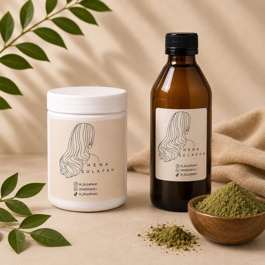 Henna mask + Sulaffa oil