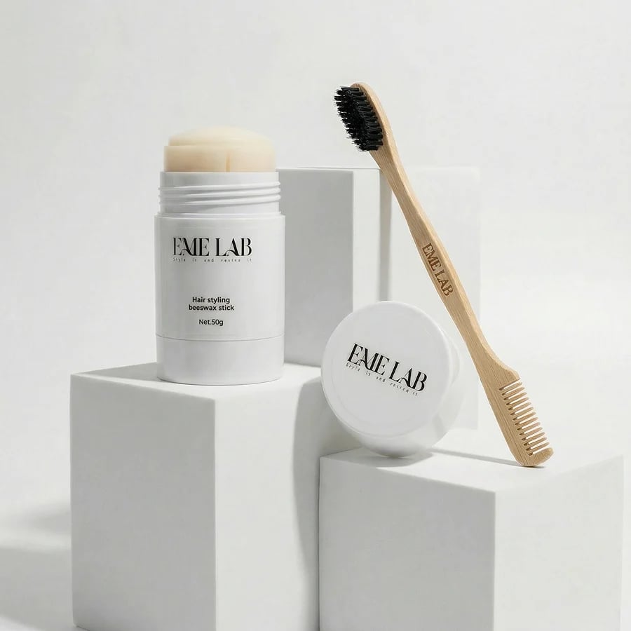 شمع النحل للشعر  Beeswax stick