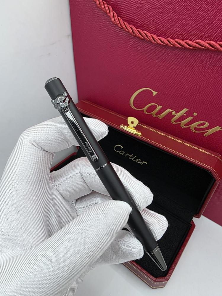 Cartier Panther pen, new, complete, black