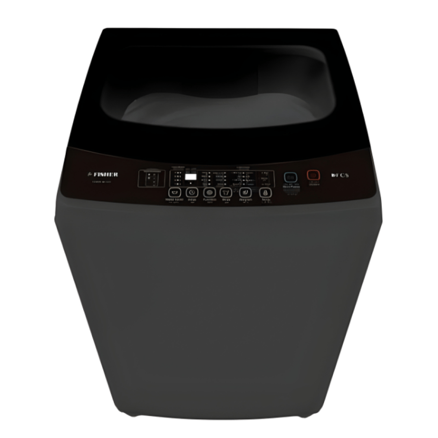 Automatic Fisher washing machine 15 kg top inverter DD with heater FAWMT-M150GILDD