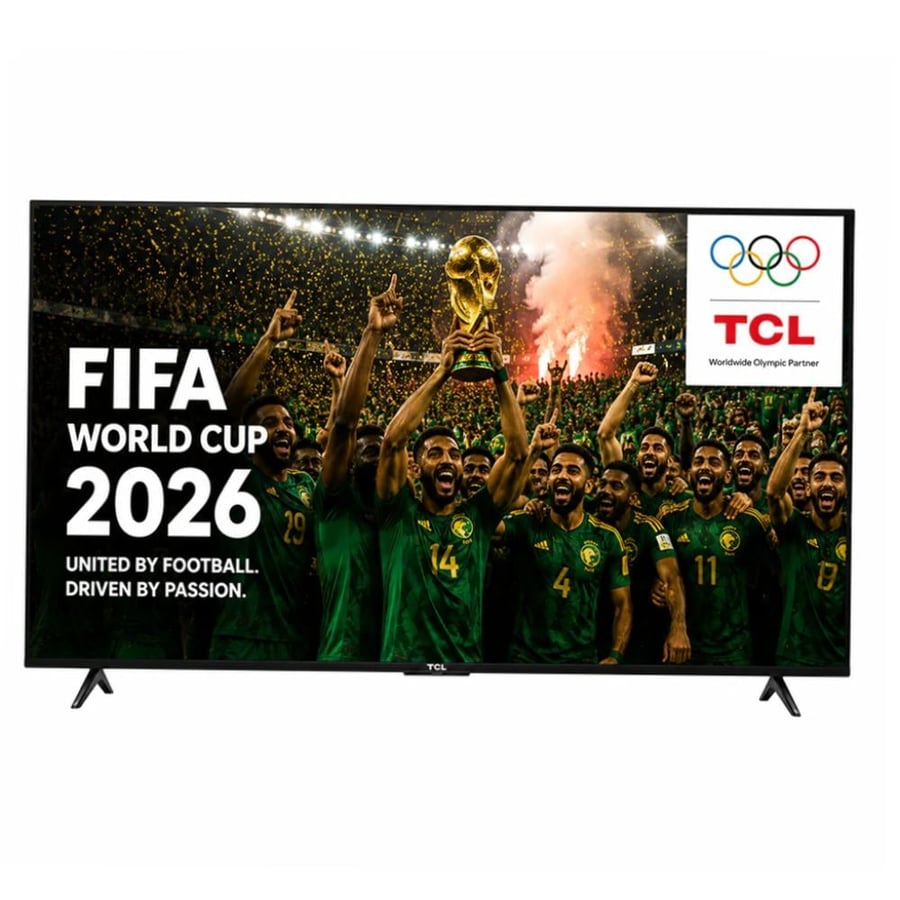 شاشة TCL QLED سمارت 55 بوصة 4K UHD – Google TV – Dolby Vision & Atmos – AiPQ – موديل 55T6D