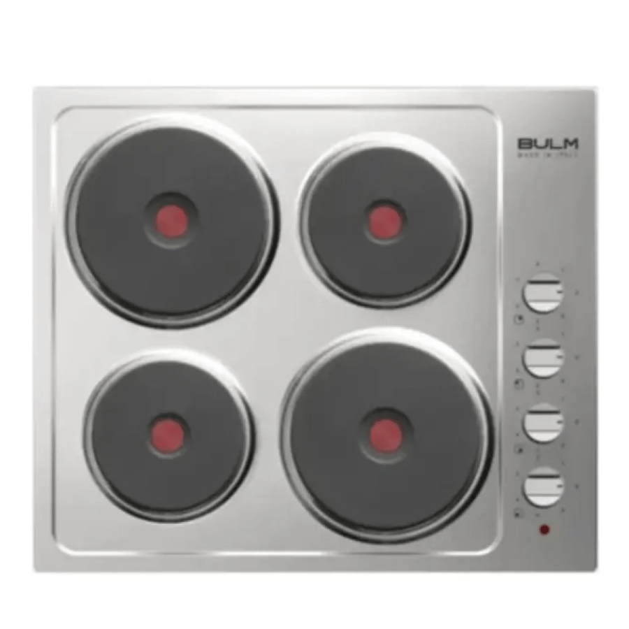 Electric cooktop surface with 4 burners, stone, model BS60-046X