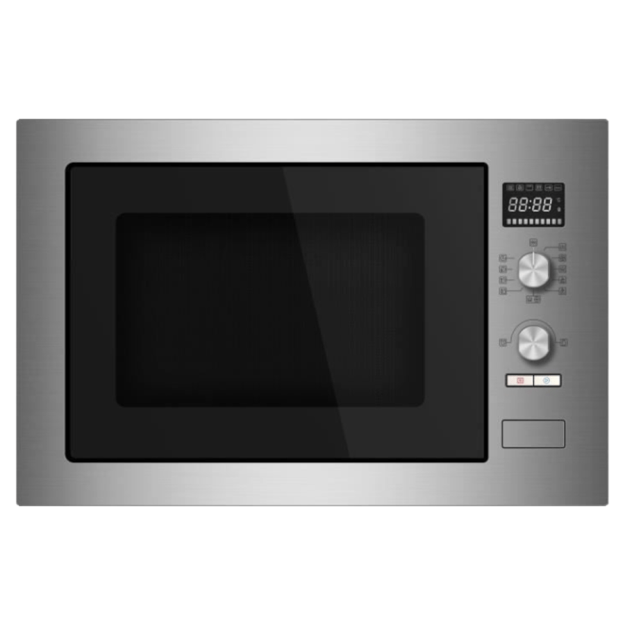 Kitchen Line built-in crystal black microwave 34 liters KL34TGBS