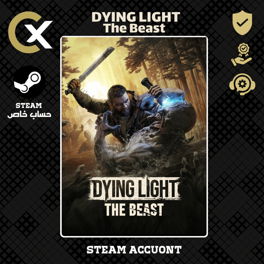 حساب خاص دينق لايت ذا بيست ستيم - Dying Light The Beast Steam Account