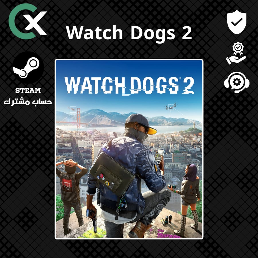 واتش دوغز 2 | Watch Dogs 2 - ستيم PC (حساب مشترك)