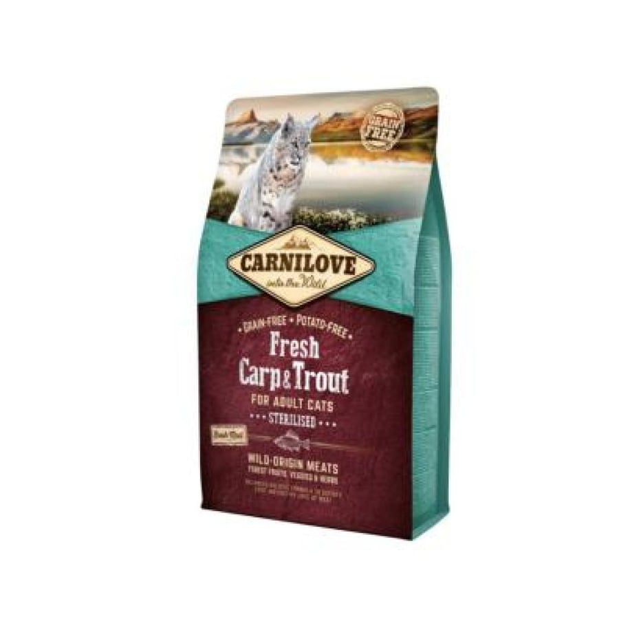 Carnilove Carb & Trut Dry Food for Neutered Adult Cats 2kg
