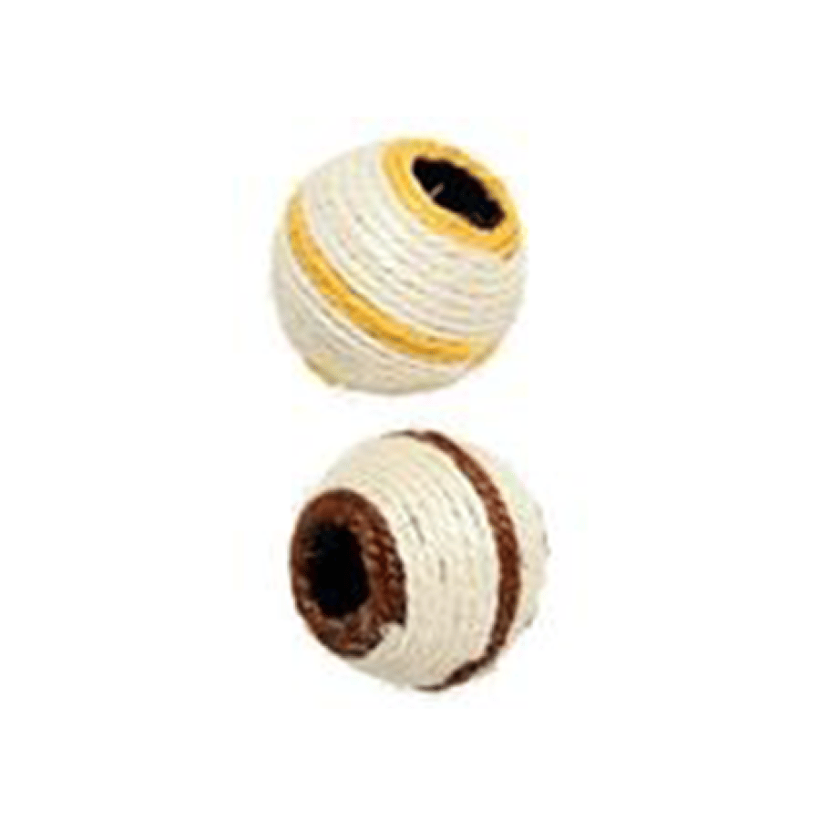 Zolux white fiber cat toy