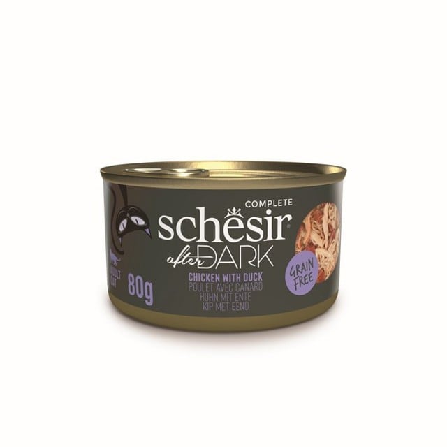 شيزر افتر دارك بالدجاج والبط  80 جرام  Wholefood Adult Cat Chicken D