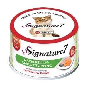 Signature wet food mackerel with carrots 70g