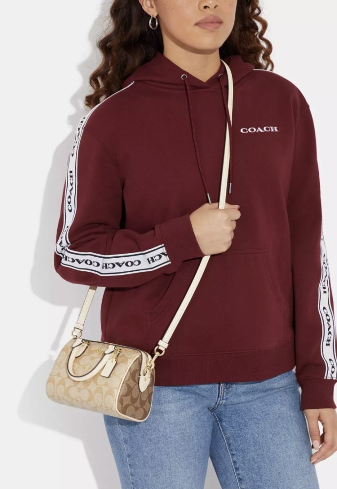 Rowan Satchel In Signature Canvas -Coach