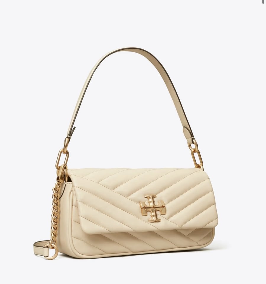 SMALL KIRA CHEVRON FLAP SHOULDER BAG- Tory burch