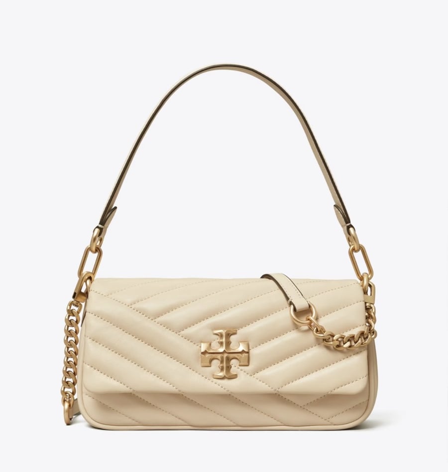 SMALL KIRA CHEVRON FLAP SHOULDER BAG- Tory burch