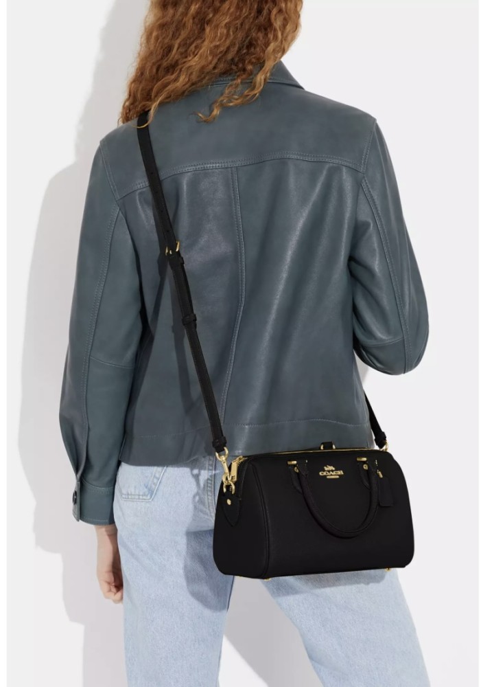 Rowan Satchel In Signature Canvas -Coach