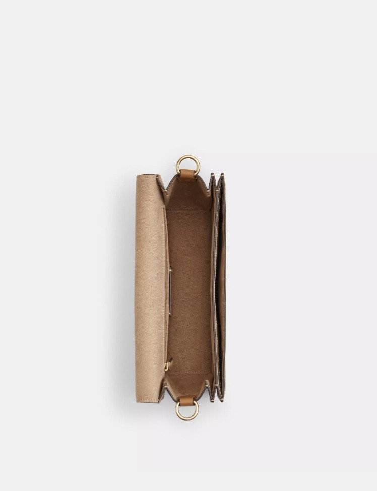 Coach Morgan Shoulder Bag In Blocked Signature Canvas