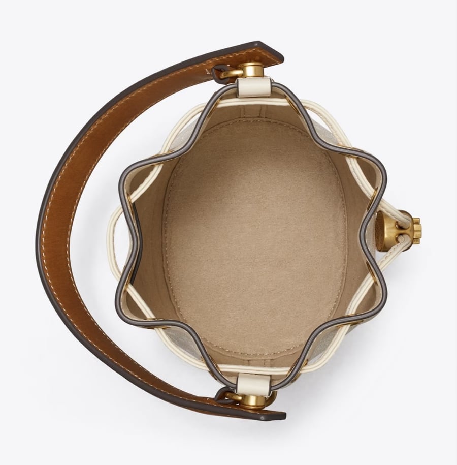 Tory burch-MINI T MONOGRAM BUCKET BAG