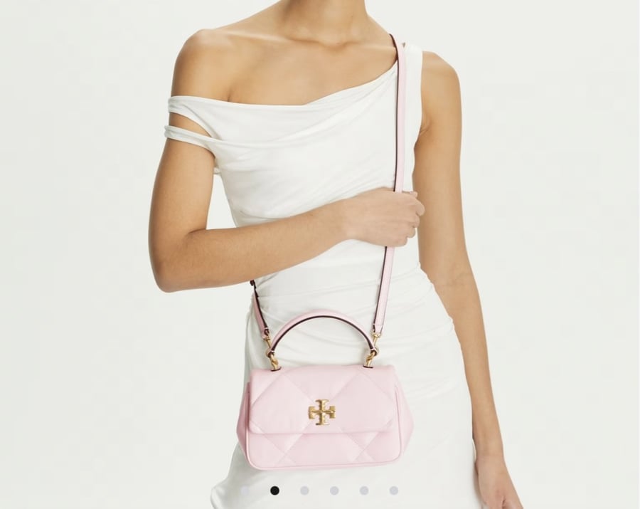 Tory burch- KIRA DIAMOND QUILT TOP-HANDLE
