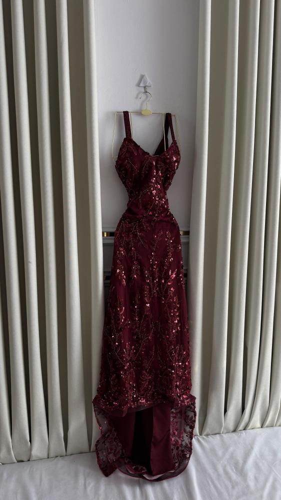 Elegant embroidered evening dress - Hassina dresses