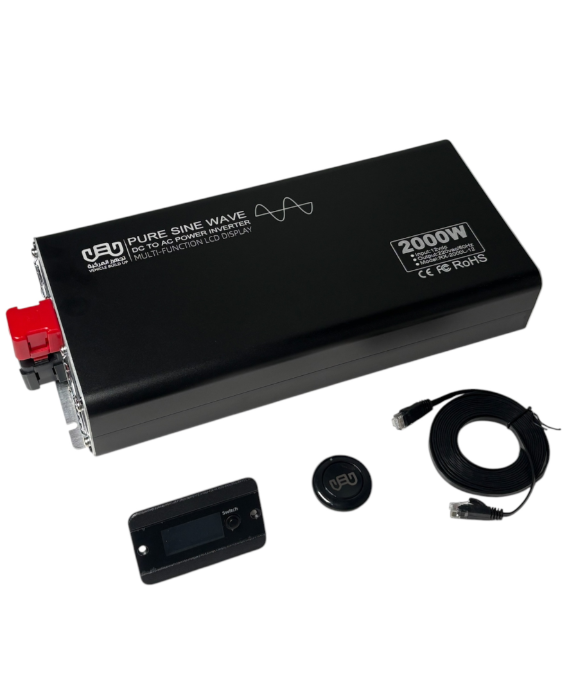 Pure power converter from 12V to 220V