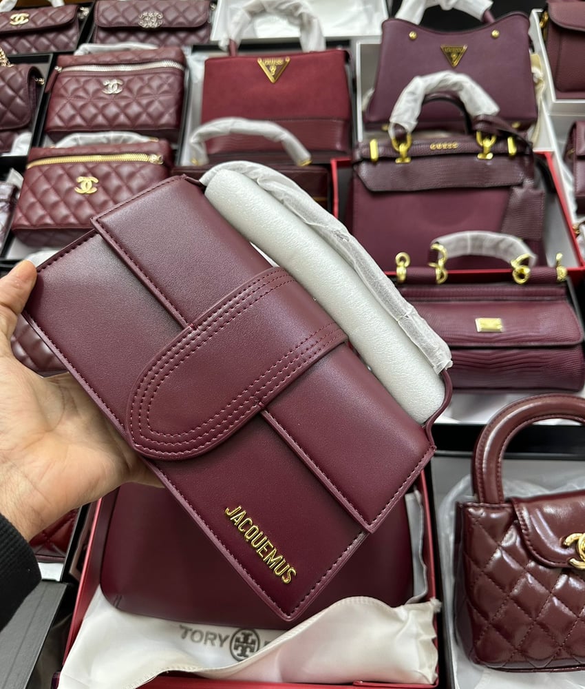 حقائب تريندي برغندي هاي كواليتي