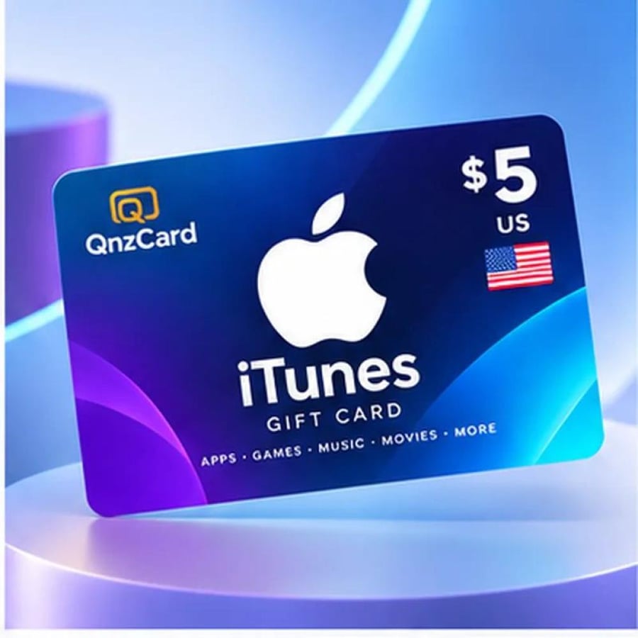 بطاقة ايتونز امريكي 5$