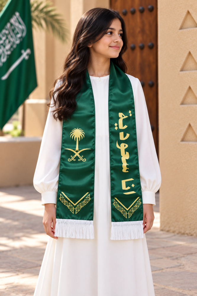 وشاح اليوم الوطني السعودي 96