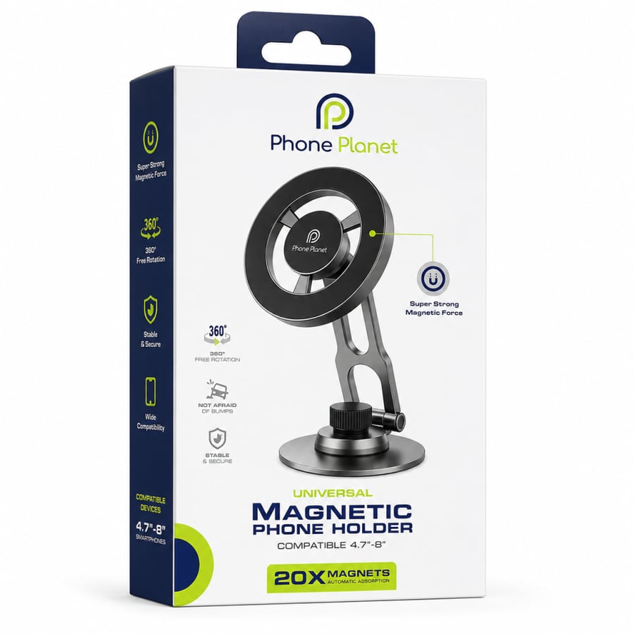 حامل جوال مغناطيسي Phone Planet PP-HD21 دوران 360 وتثبيت قوي للسيارة