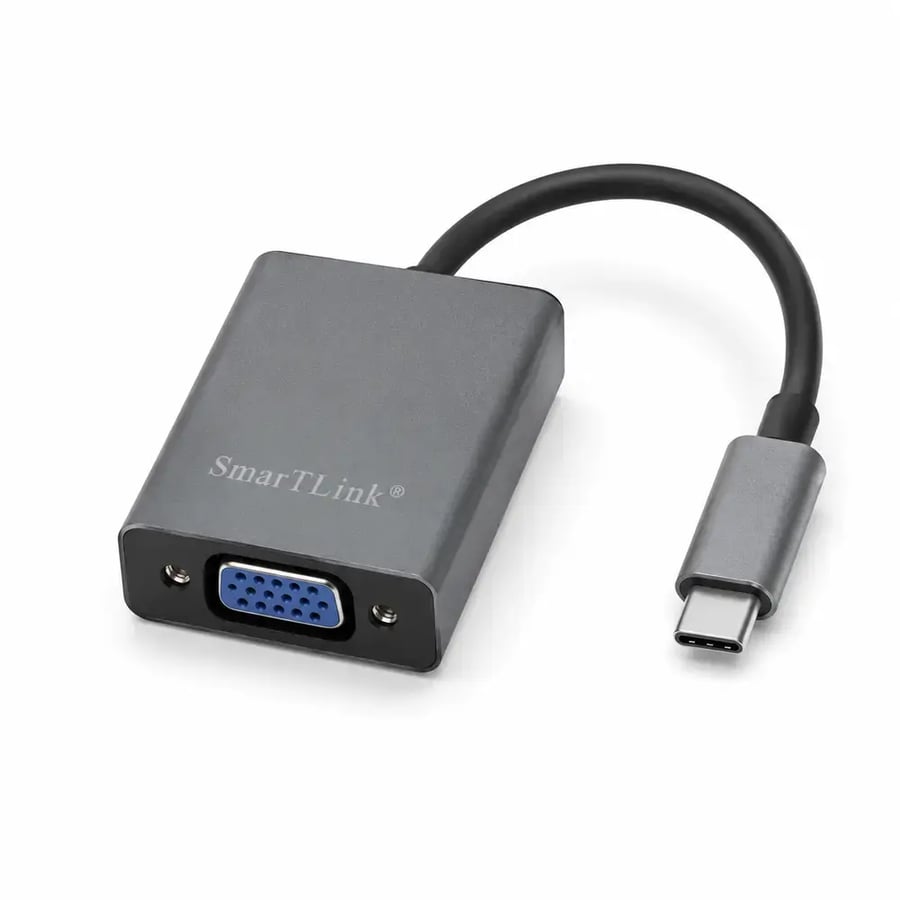 سمارت لينك - محول USB C إلى VGA بدقة Full HD 1080P وتردد 60 هرتز موديل