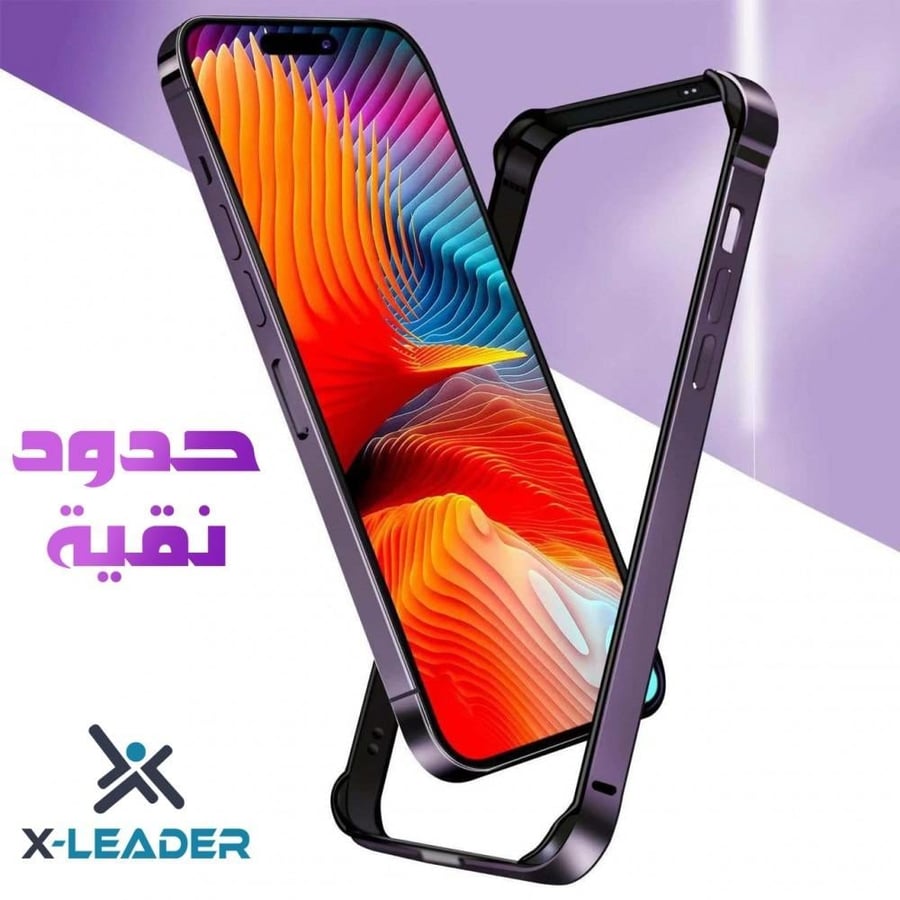 اطار حماية ايفون مع عدسات مميزة من اكس ليدر