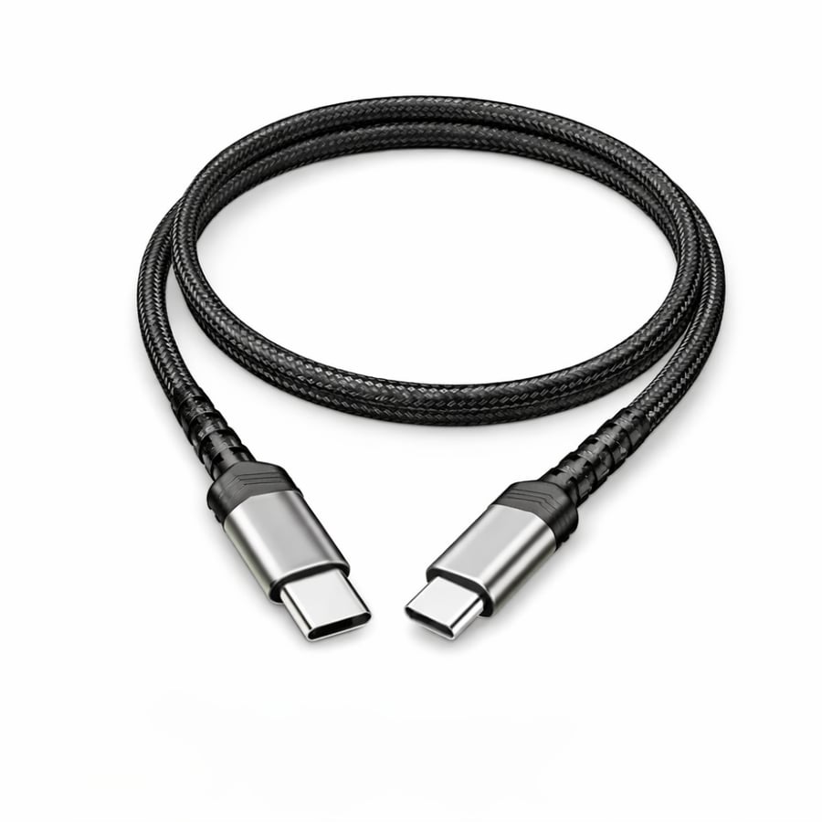 كابل ONTIME USB-C إلى USB-C شحن ونقل بيانات – طول 3 متر
