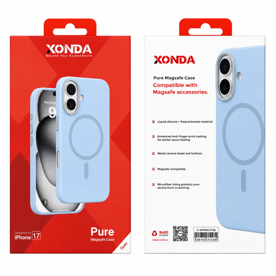 كفر XONDA Pure MagSafe للايفون 16 Pro و16 Pro Max وسلسلة iPhone 17