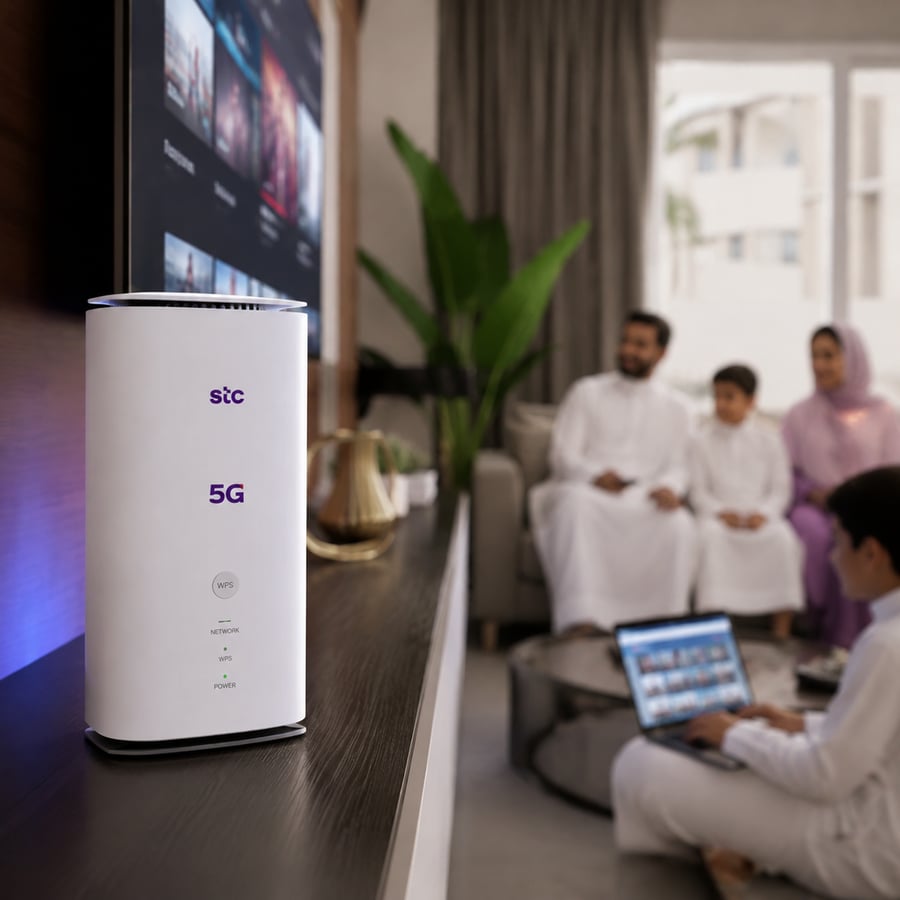 راوتر MC8881 Ultra 5G مع شريحة STC 600 قيقا لمدة 6 شهور
