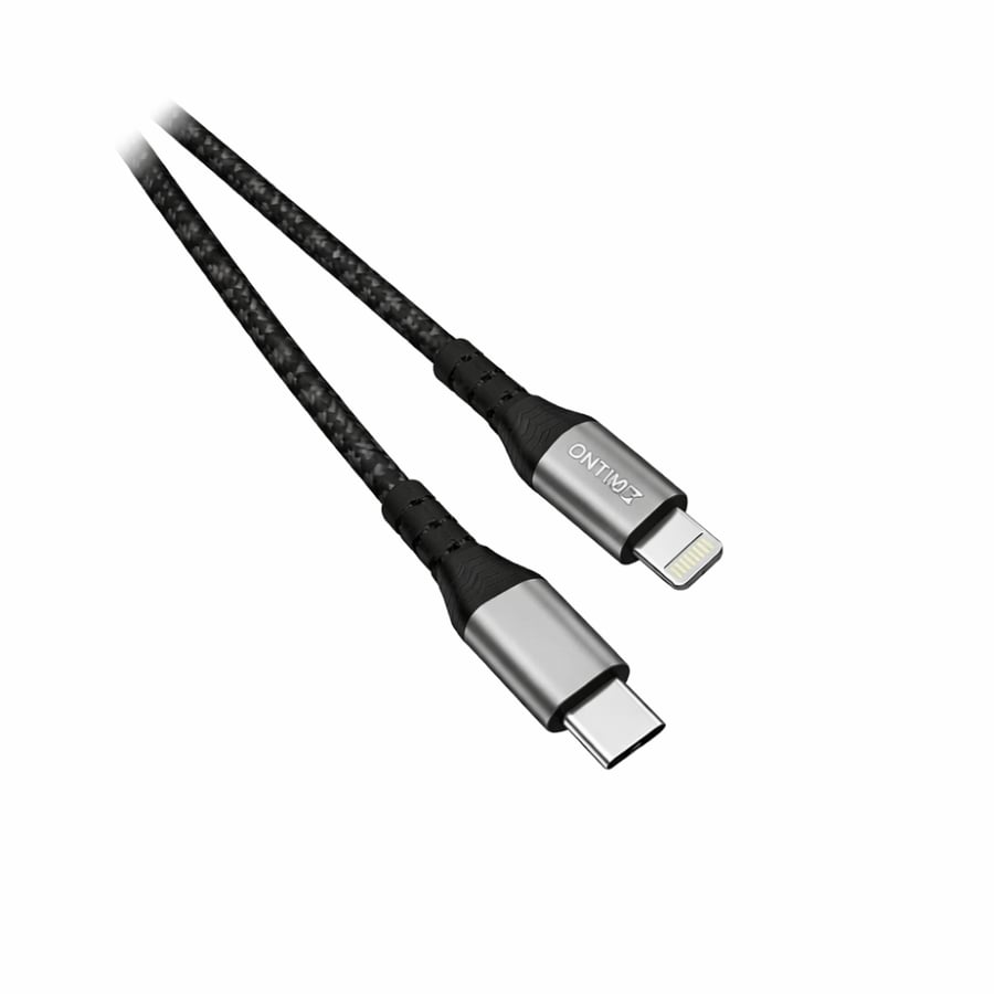 كابل ONTIME USB-C إلى Lightning شحن سريع – طول 1 متر