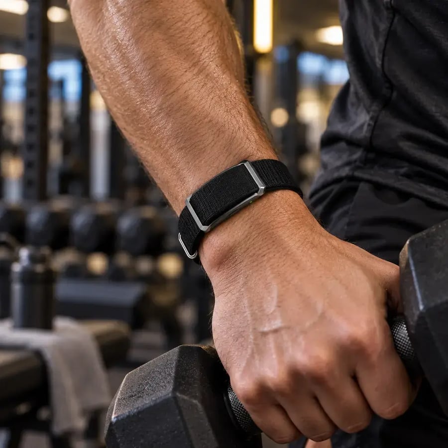 فون بلانت - سوار QWatch Pro ذكي لمراقبة نبض القلب والأكسجين والنوم