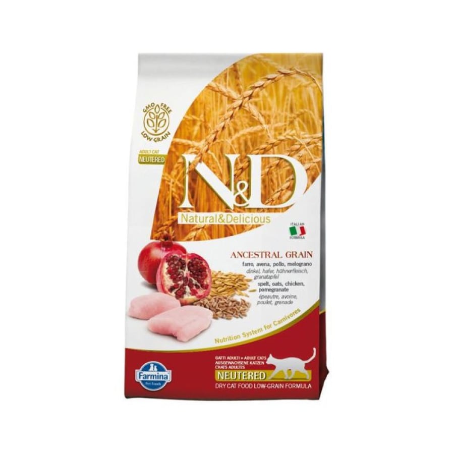 Chicken & Pomegranate with Oats 5 kg Farmina Dry Food for Sterilized Cats