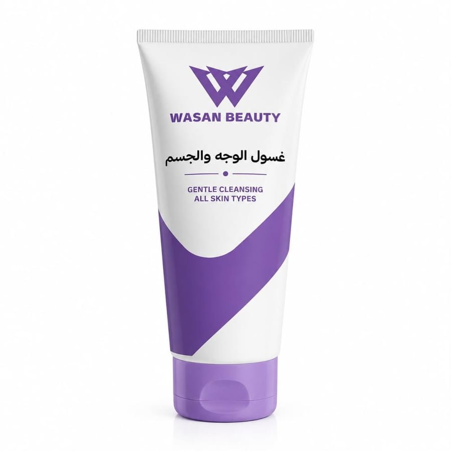 غسول الوجه والجسم