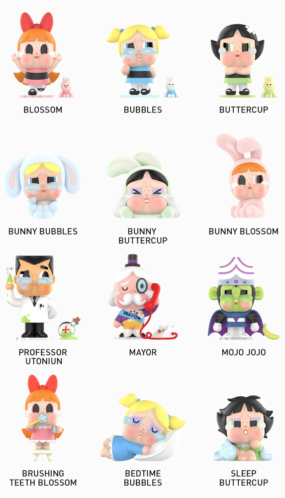 Cray Baby figure × Powerpuff Girls