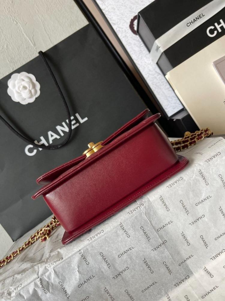 شنطه Chanel Classic Small Golden Ball Buckle Flap Bag