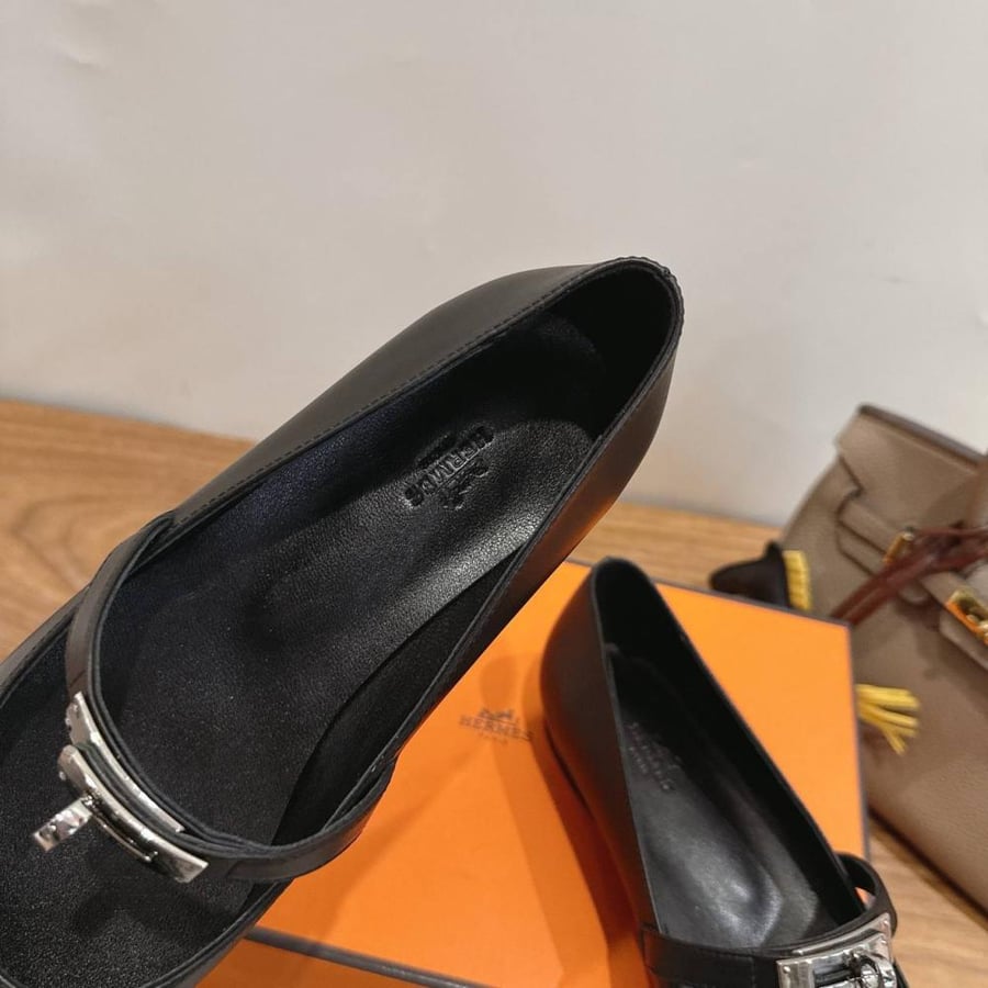 فلات ايرميز Hermès Kelly pointed-toe flats