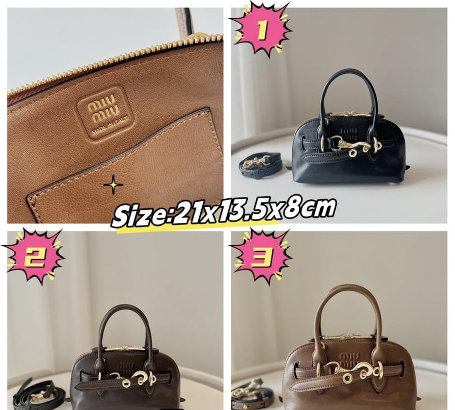 MiuMiu Mini Shell Bag