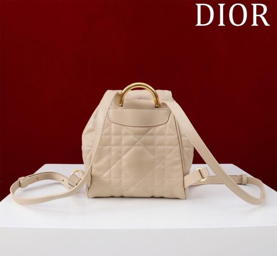 شنطه Dior Small Dior Caro Backpack