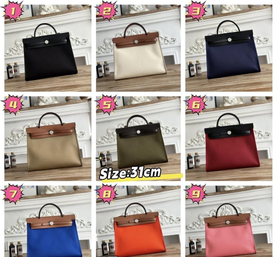 شنطه Hermès Herbag Zip 31 handbag