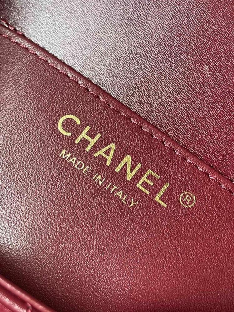 شنطه Chanel Classic Small Golden Ball Buckle Flap Bag