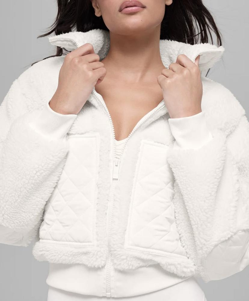 white alo jacket