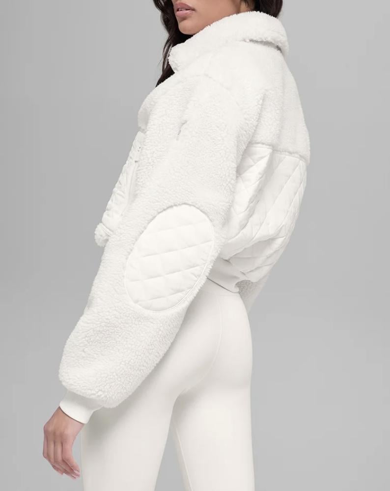 white alo jacket